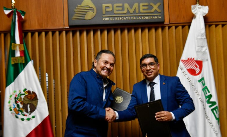 Pdvsa y Pemex firman acuerdo en materia de hidrocarburos
