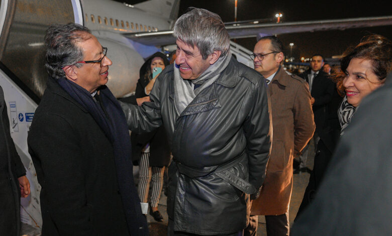 El presidente de Colombia llegó a Roma para encontrarse con el Papa Francisco