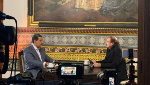 Entrevista con el presidente venezolano Nicolás Maduro