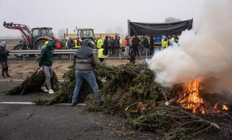 Protestas agricultores españoles