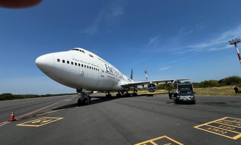 Venezuela rechaza robo del avión de Emtrasur