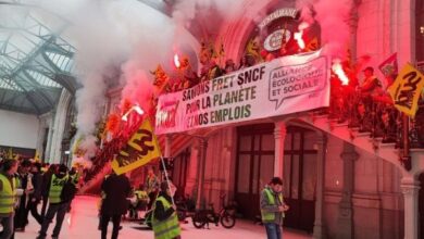 Culmina huelga de obreros ferroviarios franceses