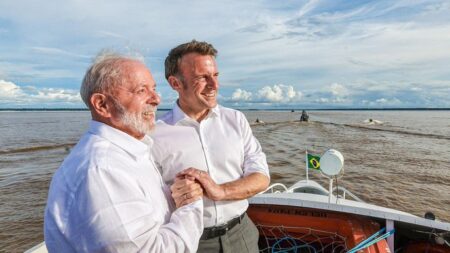 Lula y Macron celebraron este miércoles la asociación estratégica en la fabricación naval
