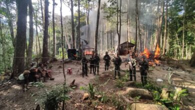 Fanb desaloja 13 minas ilegales en el embalse el Guri