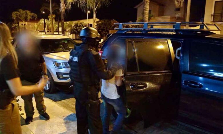 Nueve jueces y un exlegislador detenidos en Ecuador