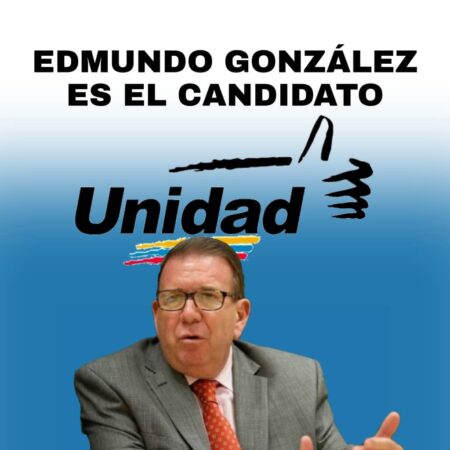 Candidato de la oposición Edmundo González