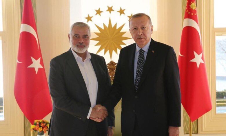 Presidente de Türkiye sostiene encuentro con líder de Hamás