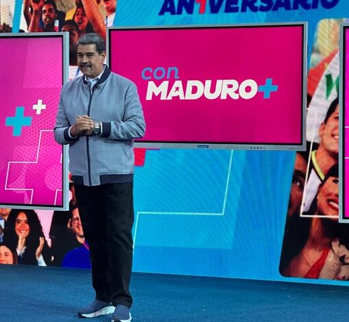 Presidente invita a sintonizar con Maduro+
