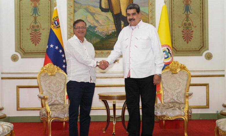 Nicolás Maduro y Gustavo Petro se reúnen este martes es Venezuela