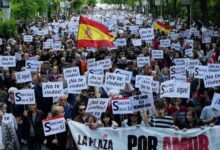 Españoles a las calles en defensa de la democracia