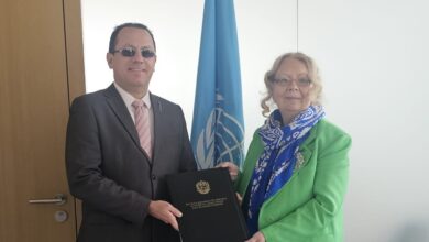 Alexander Yánez presentó Cartas Credenciales en la ONU Ginebra