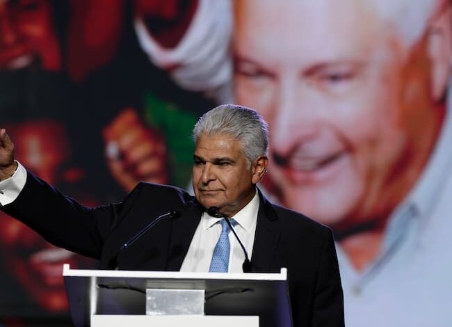 José Mulino que es el ganador de las elecciones en Panamá