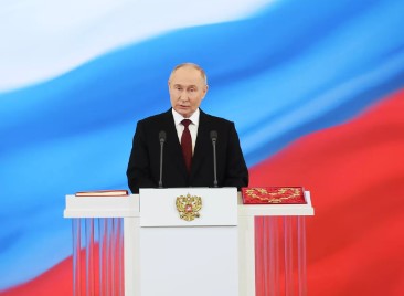 Vladímir Putin asume la Presidencia de Rusia