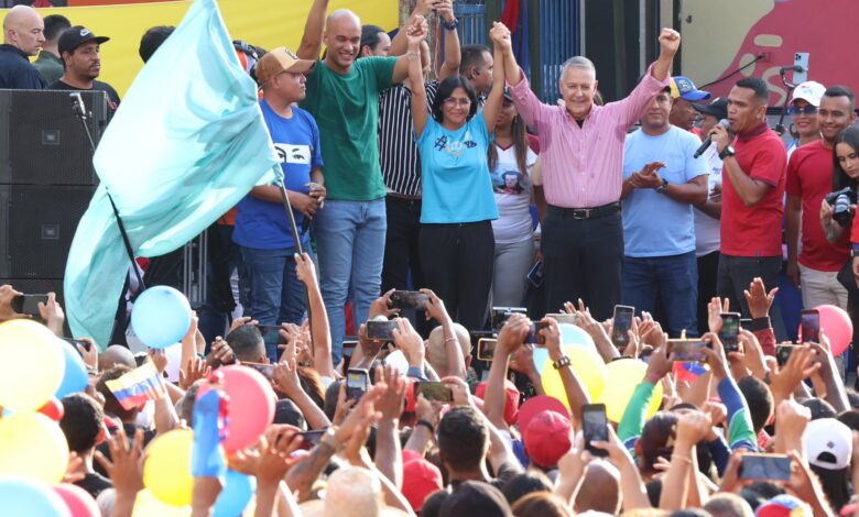 Delcy Rodríguez exigió a Biden que levante el bloqueo