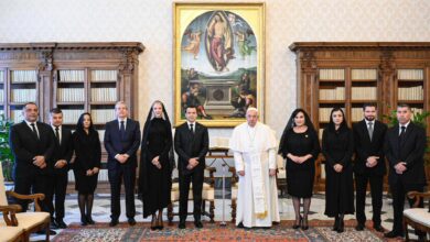 Papa y Daniel Noboa conversaron sobre la situación de Ecuador