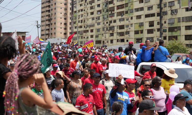 Vargas y Guarenas respaldan al presidente Maduro y repudian sanciones de EEUU