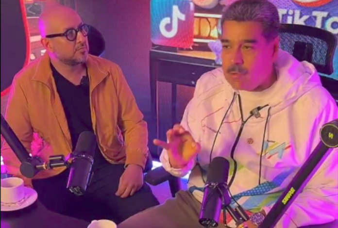 Maduro transmitió en Tik Tok