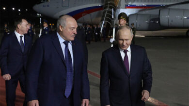 Putin inició visita oficial de dos días a Belarús