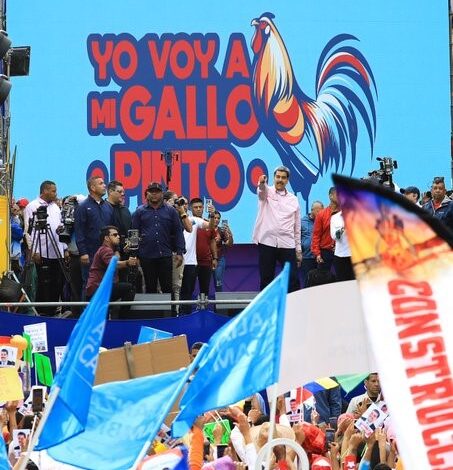 Presidente Maduro estuvo en Mamera, un sector en la capital de Venezuela