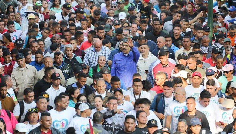 Movilización del pueblo venezolano