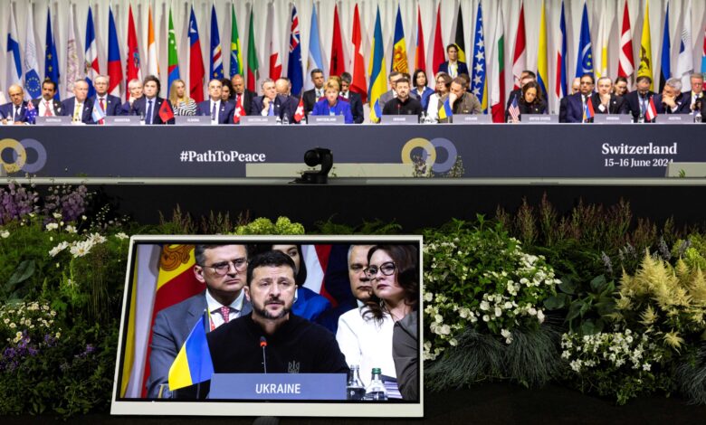 Rusia afirma que Cumbre de Paz para Ucrania fue nula
