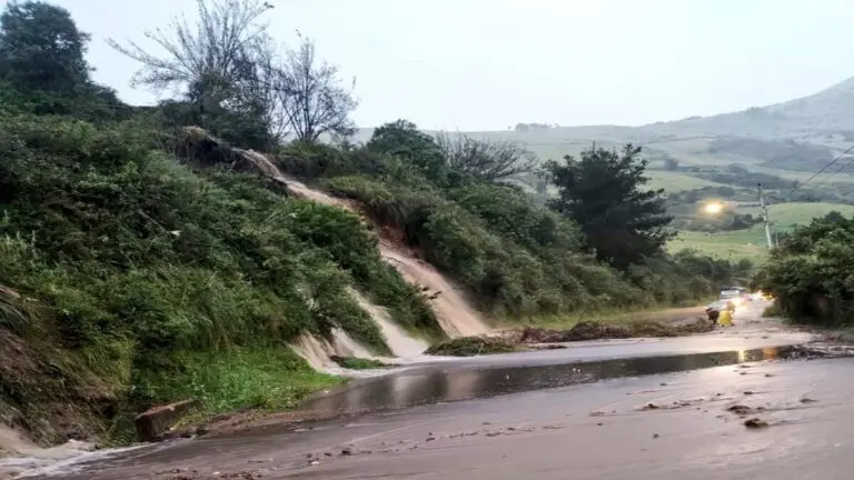 Lluvias en Puyo, Ecuador
