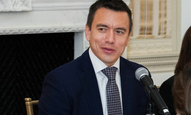 Noboa admitió que asalto a la Embajada de México "siempre" estuvo en su cabeza