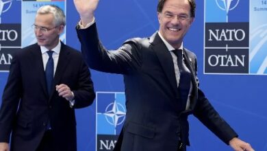 Mark Rutte fue designado secretario general de la Otan