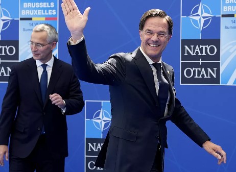 Mark Rutte fue designado secretario general de la Otan