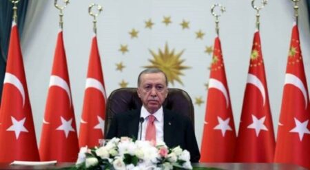 El presidente de Türkiye, Recep Tayyip Erdogan