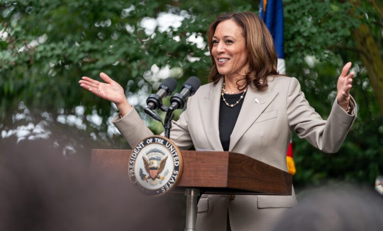 Kamala Harris principal remplazante para candidatura presidencial