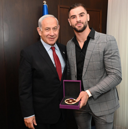 Abanderado olímpico israelí, Peter Paltchik