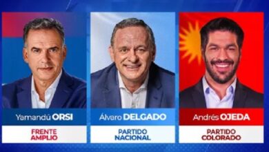 Orsi, Delgado y Ojeda serán candidatos a la presidencia de Uruguay