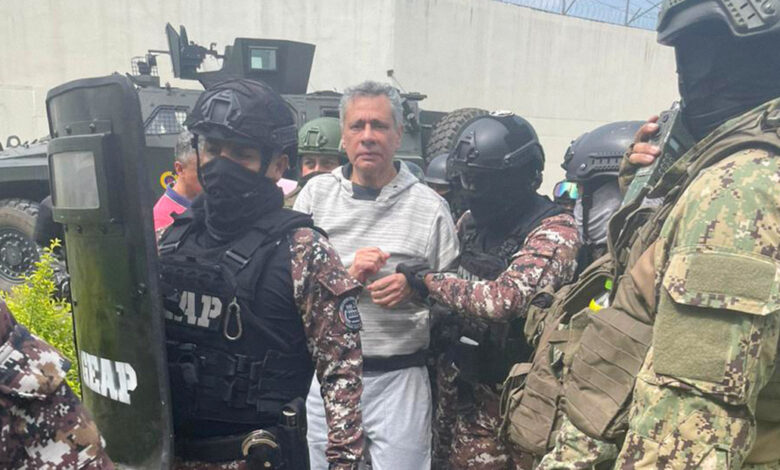 Juez acepta solicitud de habeas corpus a favor de Jorge Glas