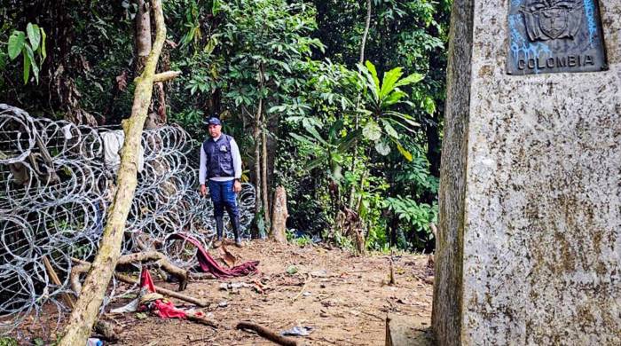 Panamá instala corredor para migrantes irregulares en selva de Darién