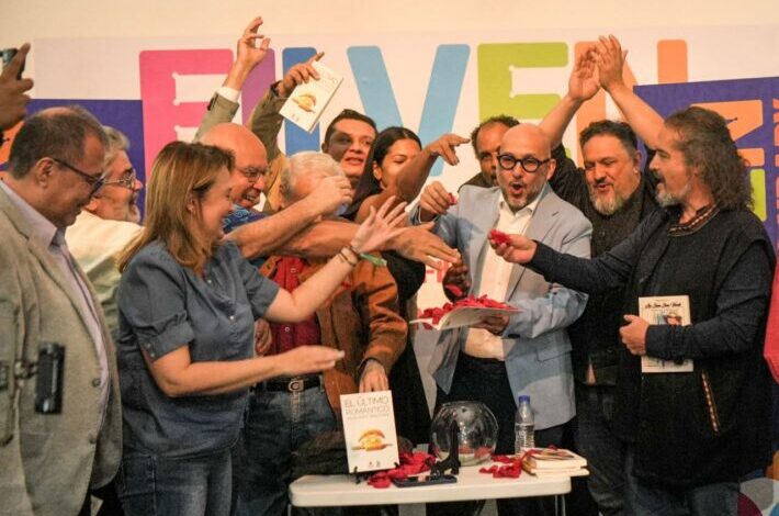 Pérez Pirela presentó su libro “El último romántico” en la Filven 2024