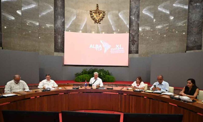 Ratifica Cuba respaldo a Venezuela en cumbre del ALBA-TCP