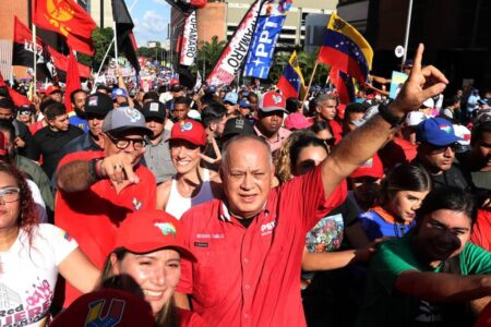 Jorge Rodríguez y Diosdado Cabello