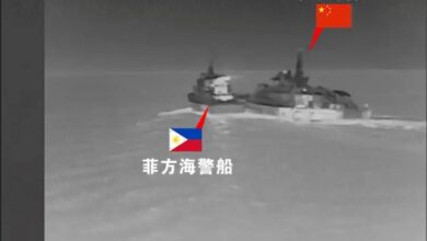 Buques de China y Filipinas colisionan en mar Meridional