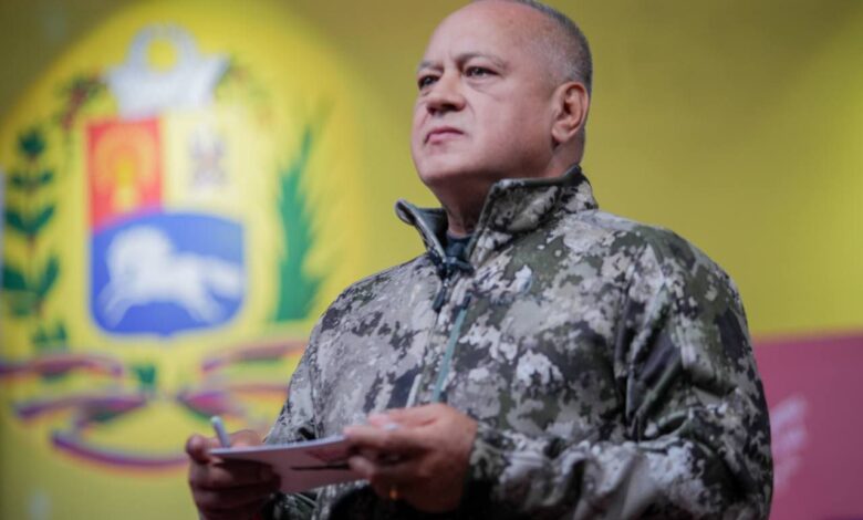 Cabello: El 64% de los guarimberos capturados no votaron el 28J