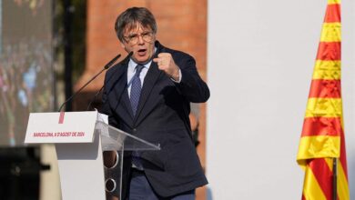 Puigdemont huye tras su vuelta a España
