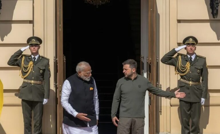 Modi transmite a Zelenski su apuesta por el diálogo para poner fin a la guerra