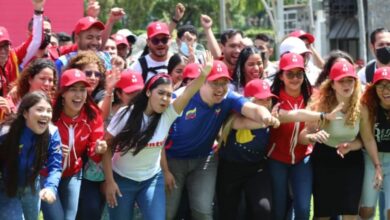 Juventud socialista se moviliza hoy en Caracas por la paz