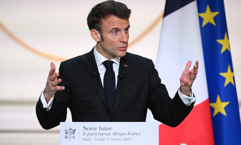 Insumisos presentarán moción de destitución contra Macron