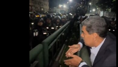 Maduro supervisó dispositivos de seguridad en Caracas