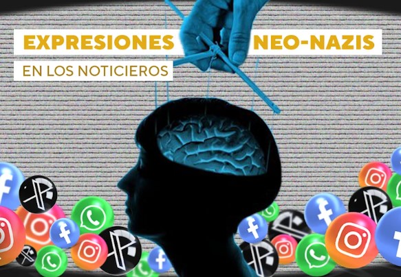 Expresiones neonazis también en los noticieros