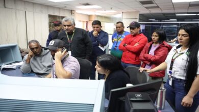 Vicepresidenta Rodríguez supervisó recuperación del SEN desde Centro de Despacho de Guayana