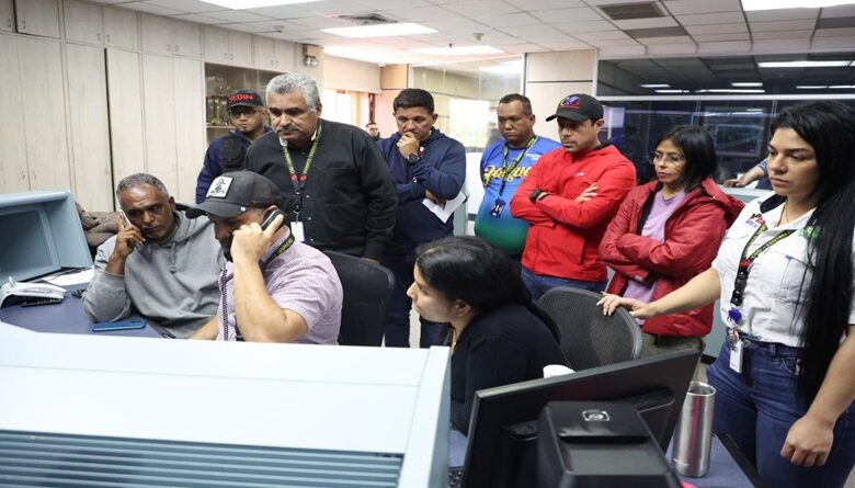 Vicepresidenta Rodríguez supervisó recuperación del SEN desde Centro de Despacho de Guayana