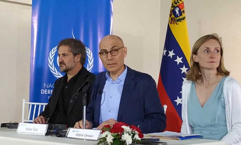 Venezuela rechaza destempladas declaraciones de comisionado Volker Türk