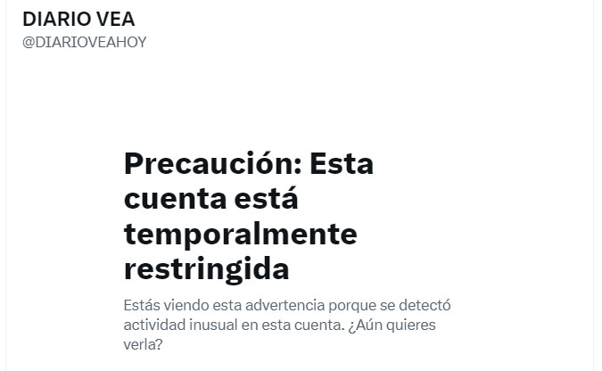 ¡Vileza imperial! Diario VEA atropellado por Elon Musk